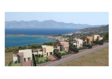 Elounda Villas for Sale near the Beach.A complex of villas 813m<sup>2</sup>,under construction, with panoramic view over the sea .
