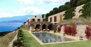Elounda - Within a land of 4.992m2 there are ready plans for construction a  villa