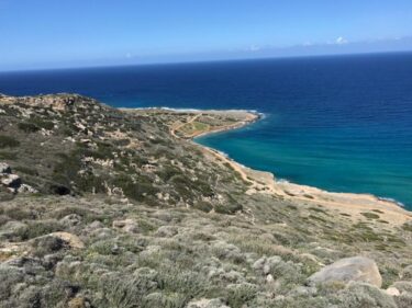 Land of 6.500m2 with unlimited view for sale in the village of Vrouchas of Elounda. East Crete